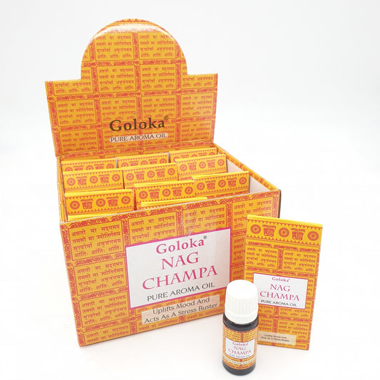 Goloka Pure Aroma Öl - Nag Champa: Der Duft der spirituellen Erleuchtung
