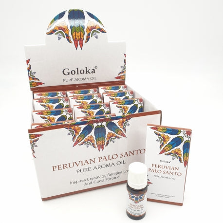 Goloka Pure Aroma Öl - Peruvian Palo Santo - Für spirituelle Harmonie