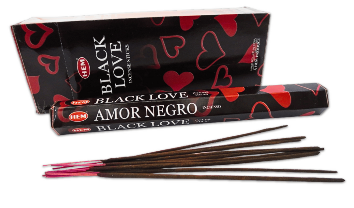HEM Black Love Räucherstäbchen Verpackung