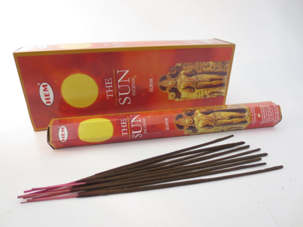 HEM The Sun Räucherstäbchen Verpackung