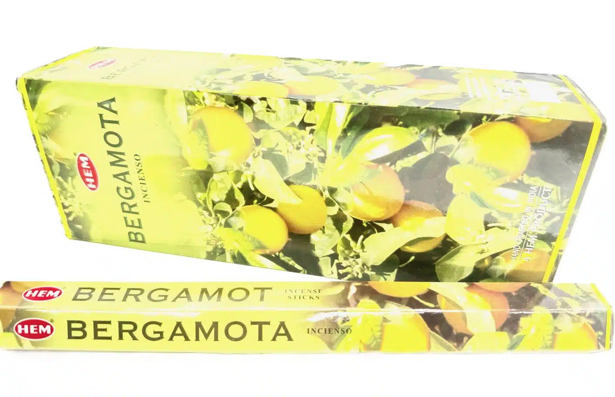 HEM Bergamot Räucherstäbchen Verpackung