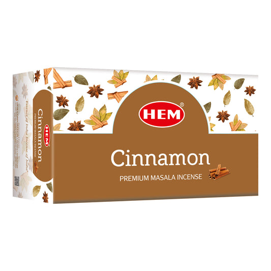 HEM Cinnamon Masala - Aromatische Räucherstäbchen mit würzigem Zimtaroma