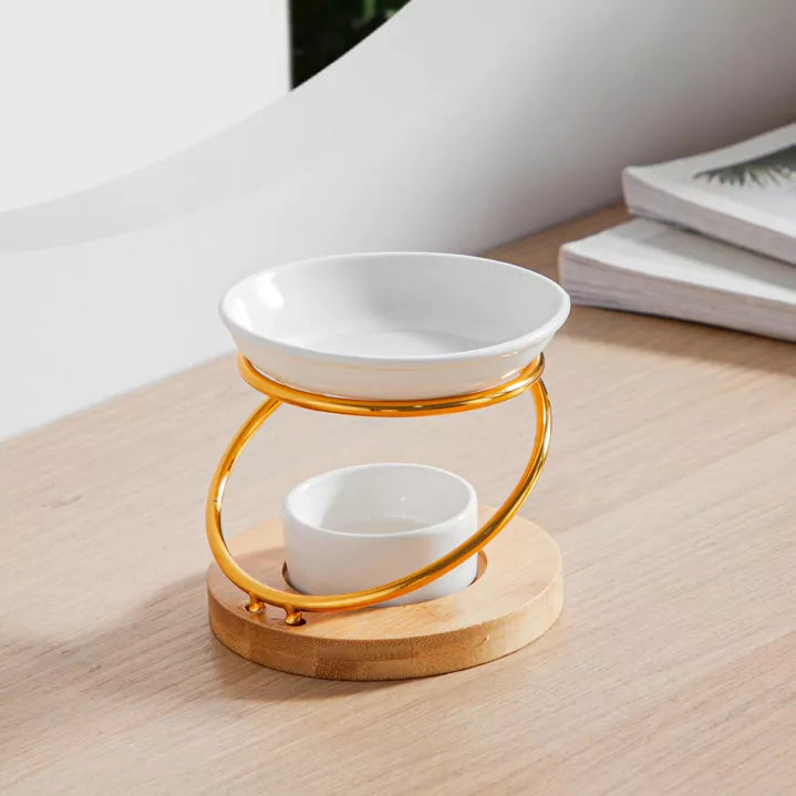 Zen Arome Hula Duftlampe im dekorativen Umfeld