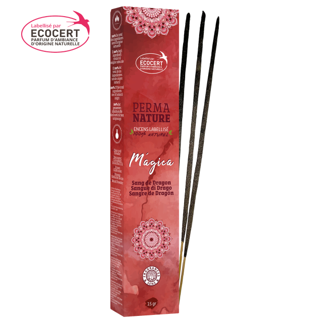 Perma Nature Magica – Drachenblut Räucherstäbchen – Schutz, Kraft & Reinigung