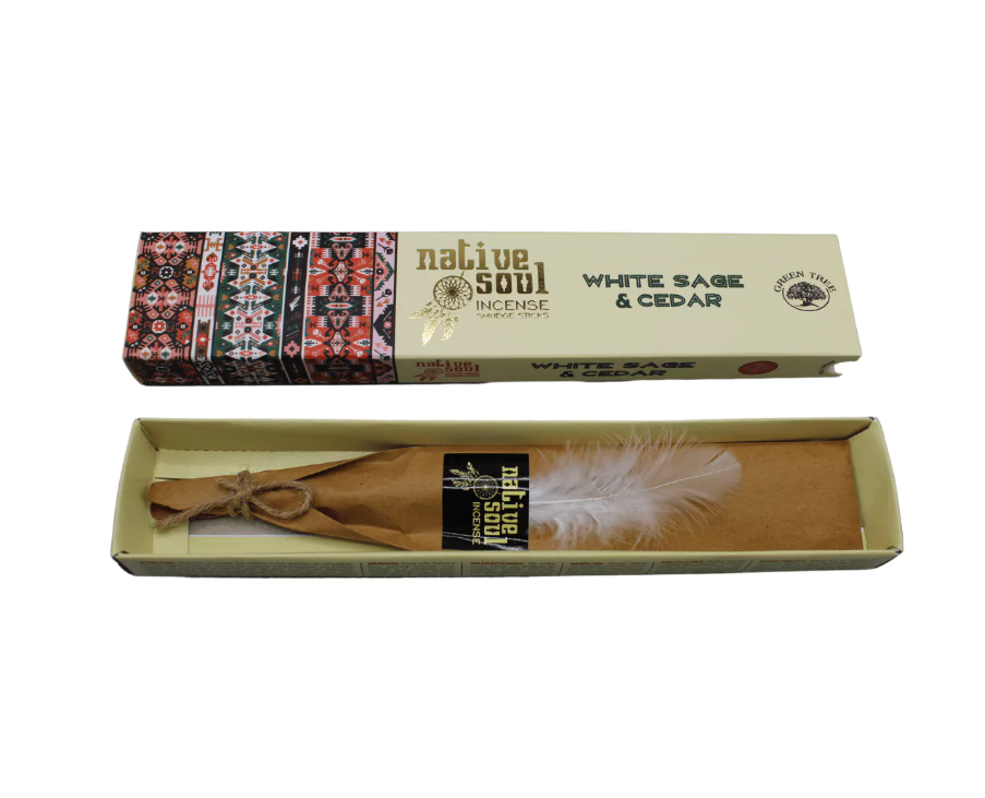 Green Tree Native Soul White Sage + Cedar - Natürliche Reinigung und würziger Duft