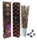 Fragrances & Sens Parfum de Gemmes Amethyst Räucherstäbchen – 9 Sticks