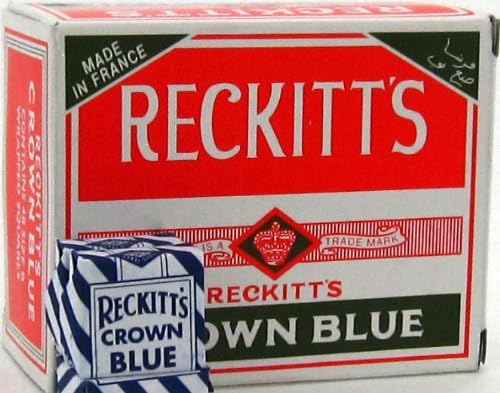 Reckitts Crown Blue Tabletten - Packung mit 5 Tabletten