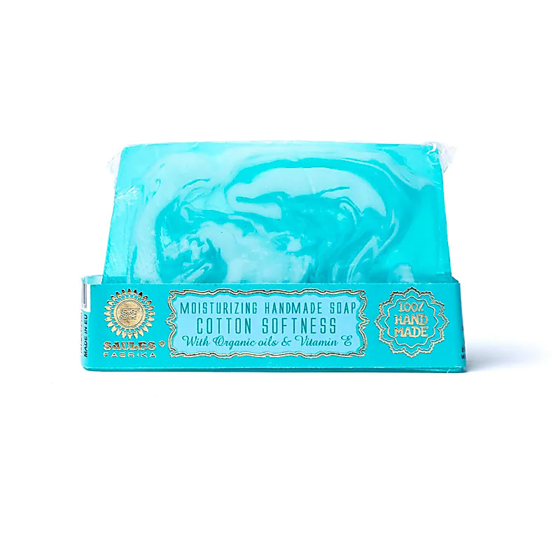 Natural handmade soap Cotton softness 80g