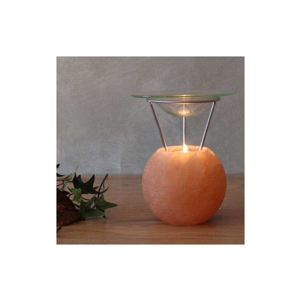 Salzkristall Aromalampe PETITE BALL