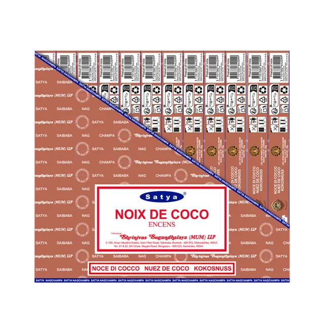 Satya Coconut Räucherstäbchen Big Pack Karton