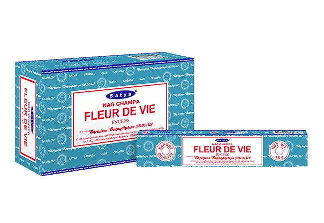 Satya Flower of Life Räucherstäbchen Einzelpackung und Big Pack