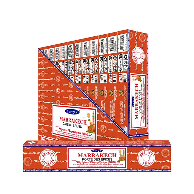 Satya Marrakech Räucherstäbchen Einzelpackung und Big Pack