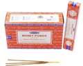 Satya Money Power Räucherstäbchen in der Verpackung