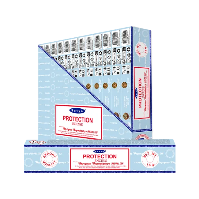 Satya Protection Räucherstäbchen Einzelpackung und Big Pack