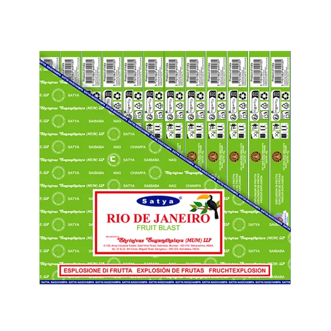 Satya Rio de Janeiro Räucherstäbchen Big Pack Karton