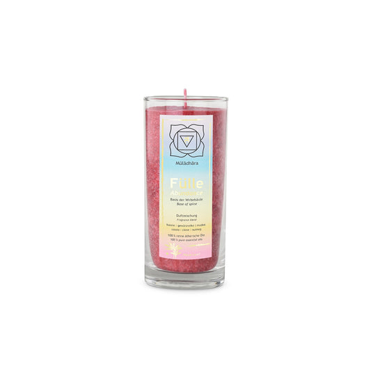UNIQUE Chakra scented candle Muladhara Chakra RED