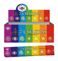 Green Tree 7 Chakra Räucherstäbchen in der farbigen Verpackung