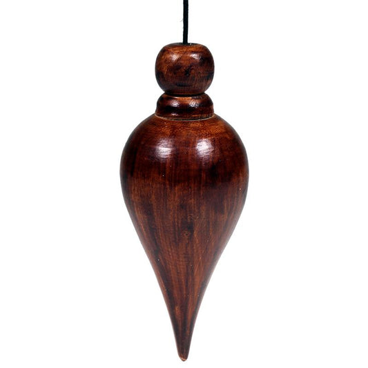 Wooden pendulum - teardrop shape