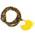 AA quality tiger eye mala, 108 beads + bag
