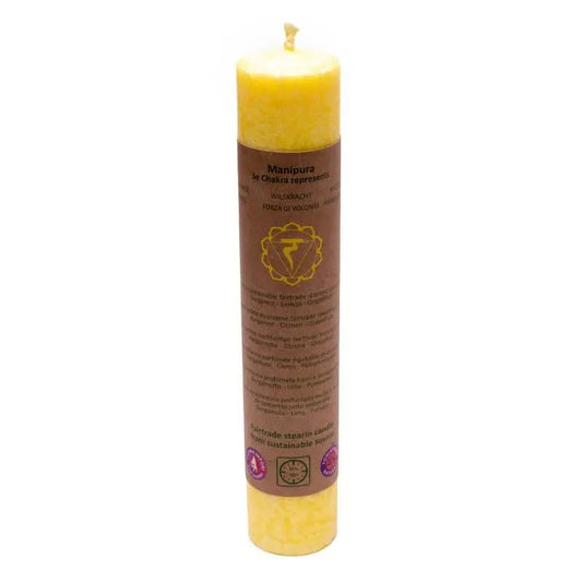Scented candle 3rd chakra