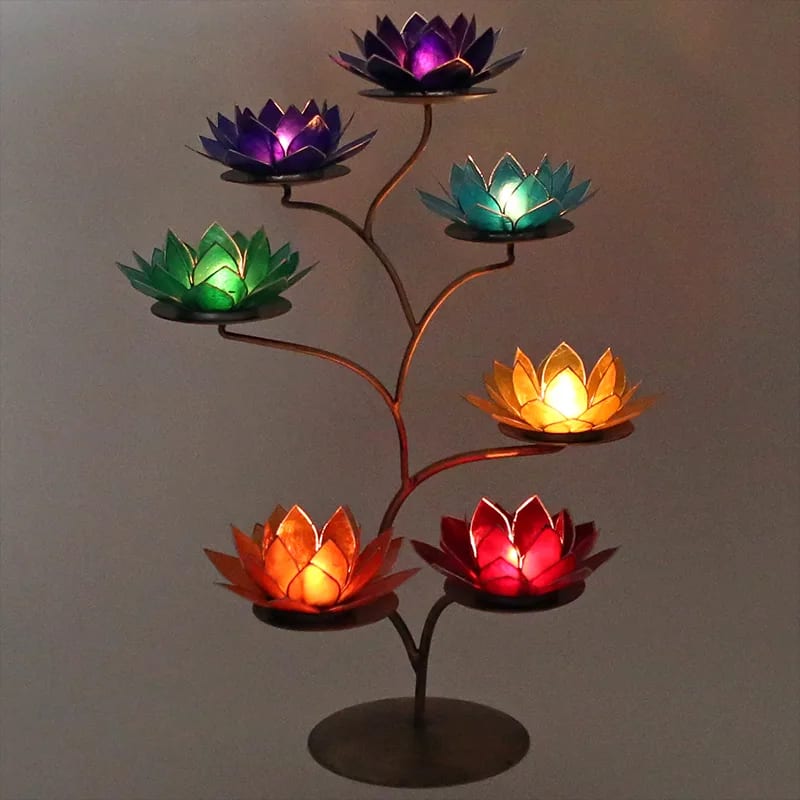 Chakra Lotus Display Metal