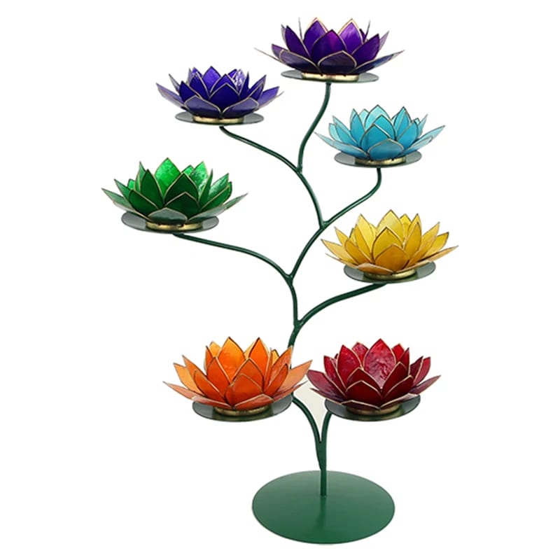 Chakra Lotus Display Green