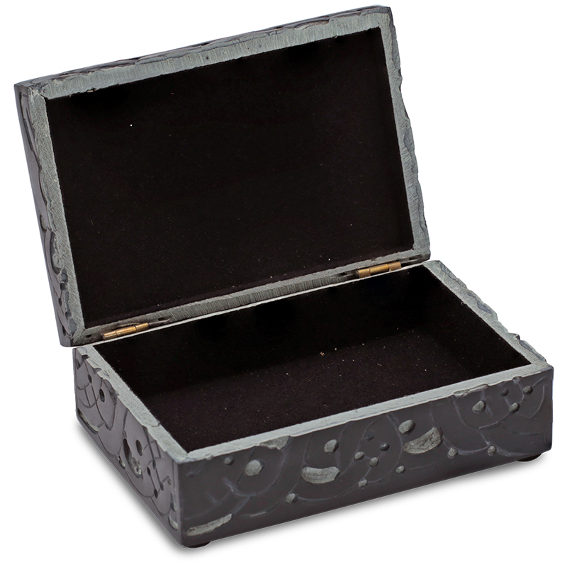 Tarot box OHM soapstone