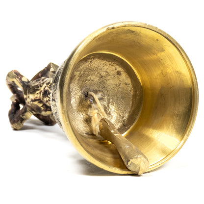 Dorje and bell brass small