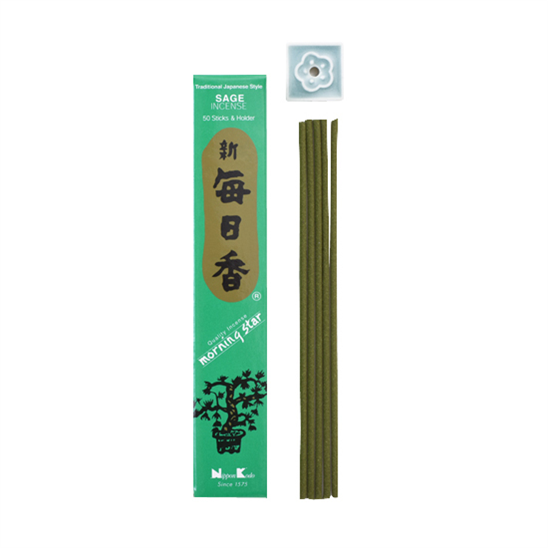 Nippon Kodo Morning Star Salbei mit Halter, weitere Ansicht