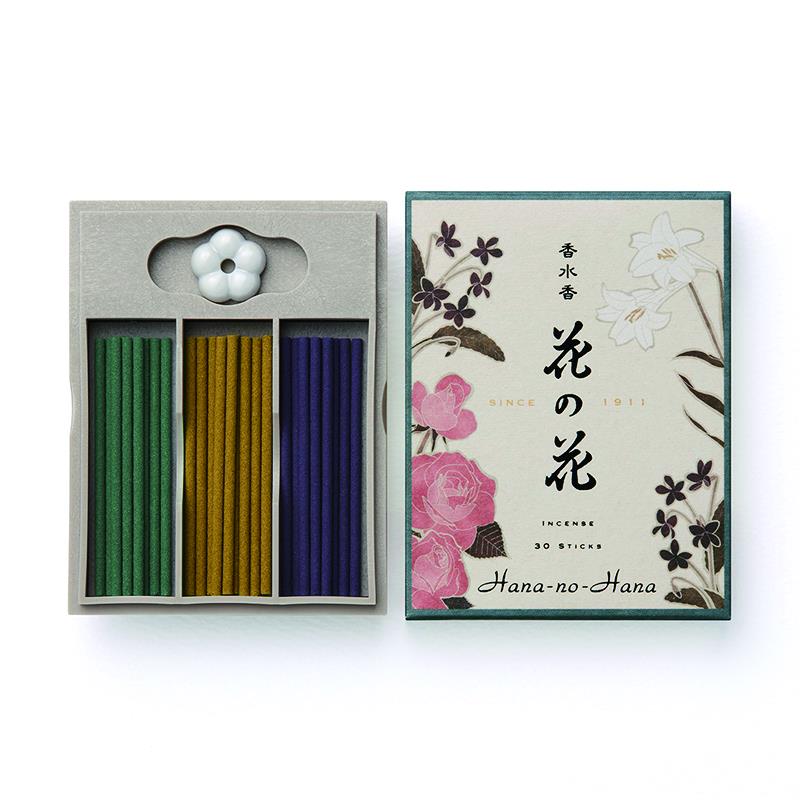 Nippon Kodo Hana no Hana Geschenkbox mit Rose, Lilie und Veilchen