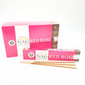 Vijayshree Golden Nag Red Rose Räucherstäbchen Verpackung