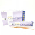 Vijayshree Golden Nag Lavender Räucherstäbchen Verpackung