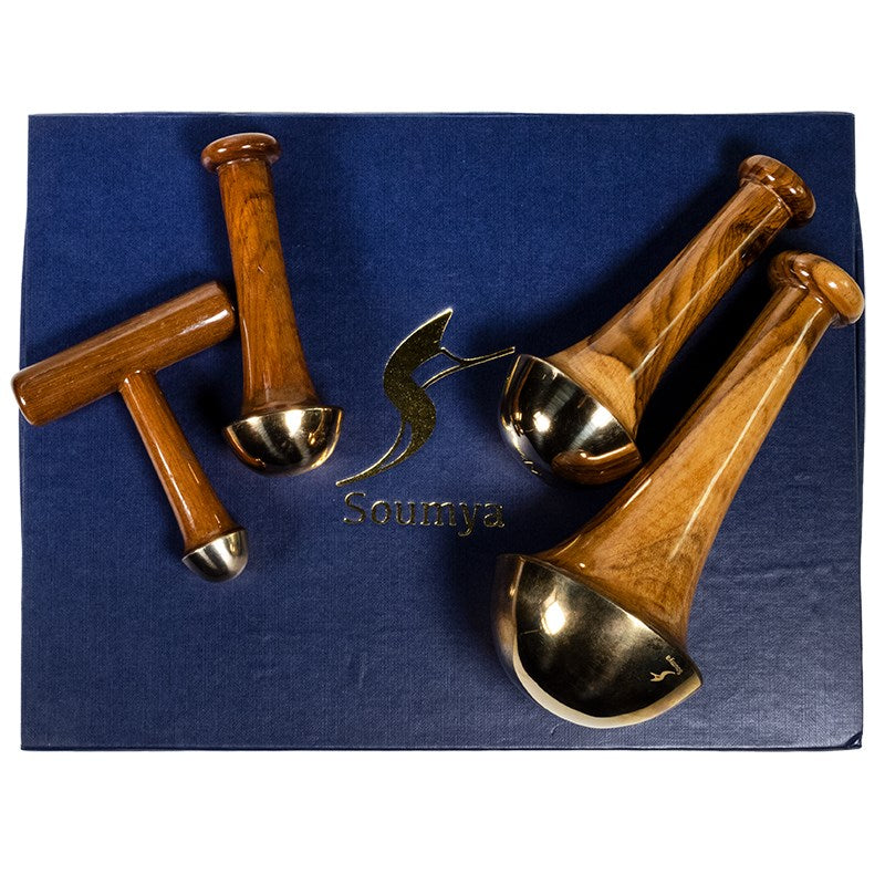 Kansa Wands ayurvedisches Massageset