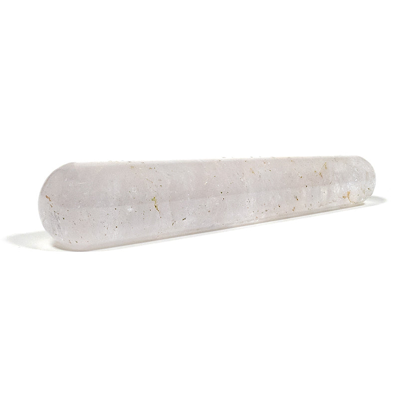 Rock crystal massage stick