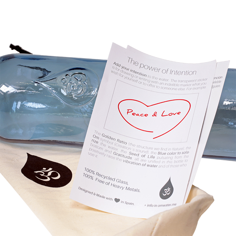 OmWater bottle - gratitude