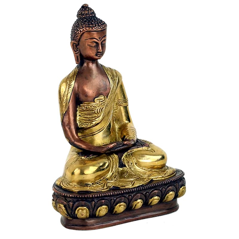 Buddha Amitabha Figur 2-farbig