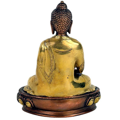 Buddha Amitabha Figur 2-farbig