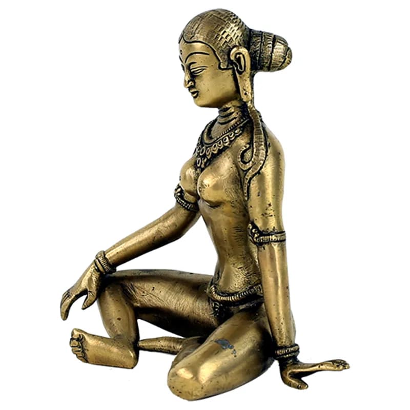 Parvati Statue einfarbig