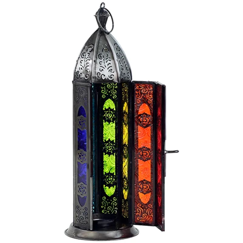 Oriental candle holder 7 chakras