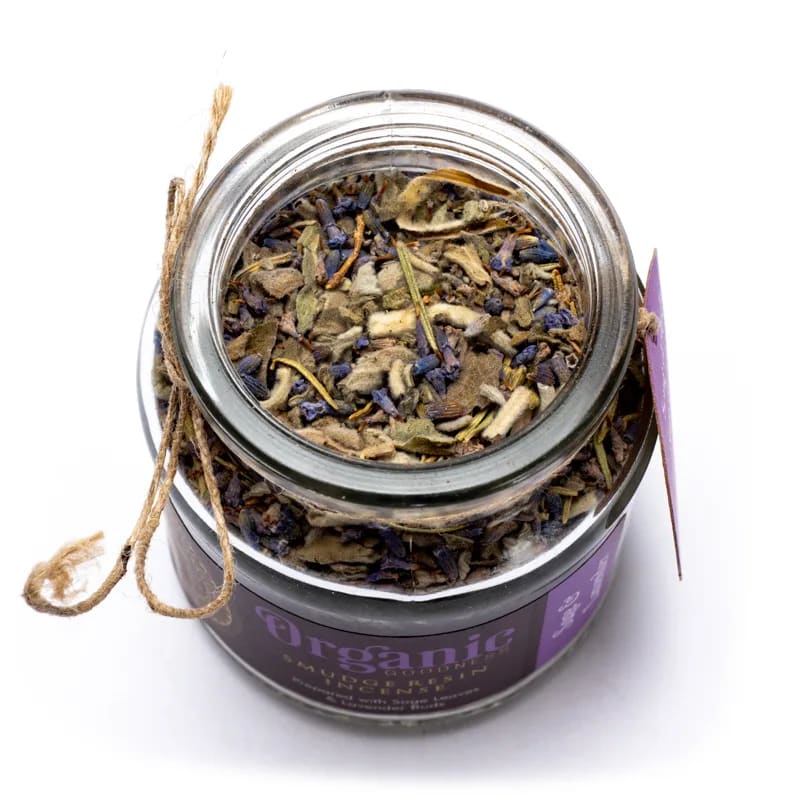 Organic Salbei & Lavendel Smudge Weihrauchharz 25g