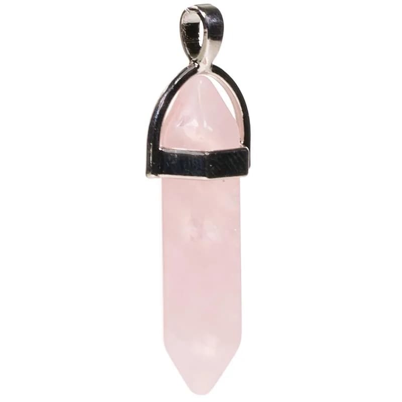 Rose quartz pendant