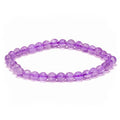Faceted amethyst bracelet