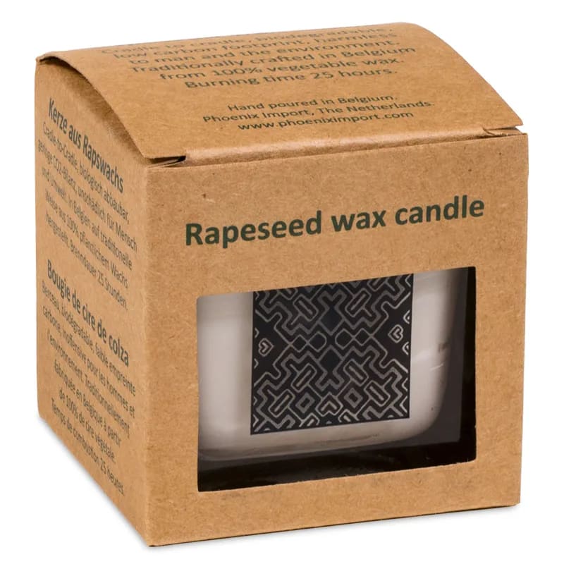 Ecological scented candle rapeseed wax Palo Santo