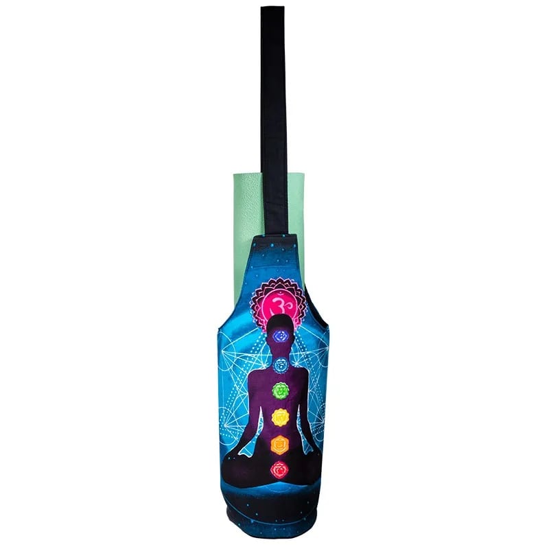 Bottle-shaped yoga bag 7 chakras