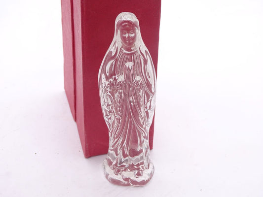 Kristallglas Betende Maria Statue - Ein Hauch von Eleganz und Spiritualität