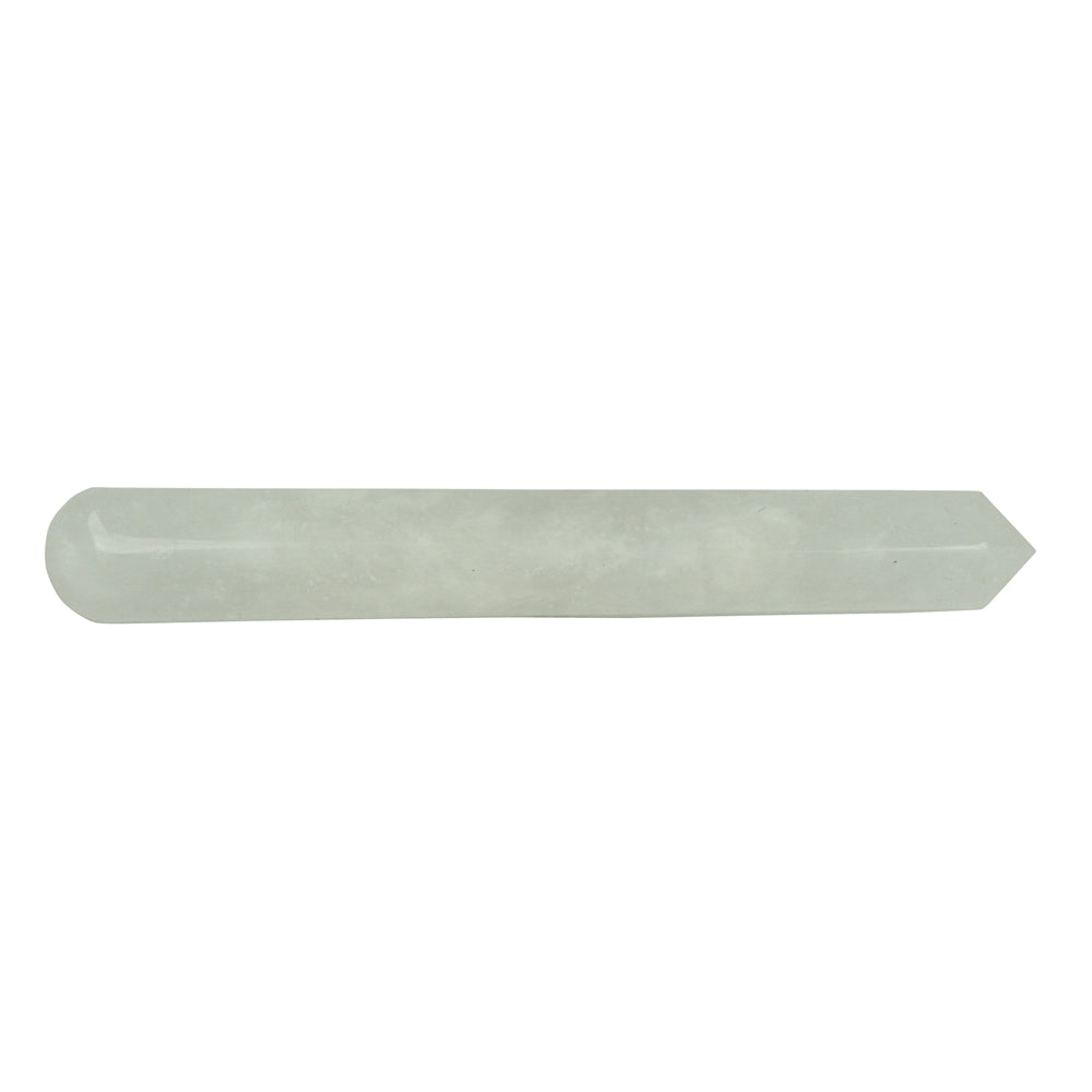 Snow quartz massage stick