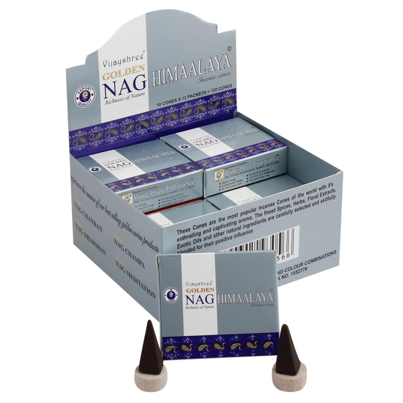 Golden Nag Himaalaya Kegel - Entdecke die erhabene Frische des Himalayas