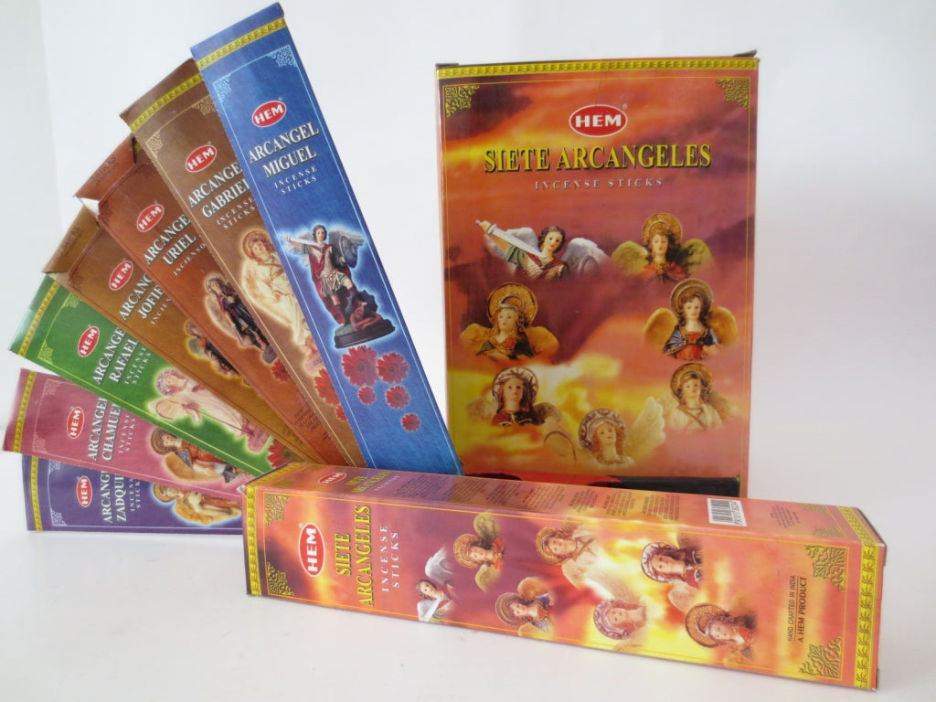 HEM Seven Arcangels Räucherstäbchen Verpackung
