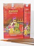 HEM Masala Amber Räucherstäbchen mit warmem Amberduft
