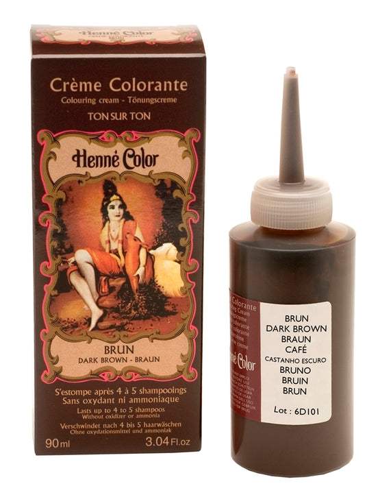 Henna color cream dark brown 90ml